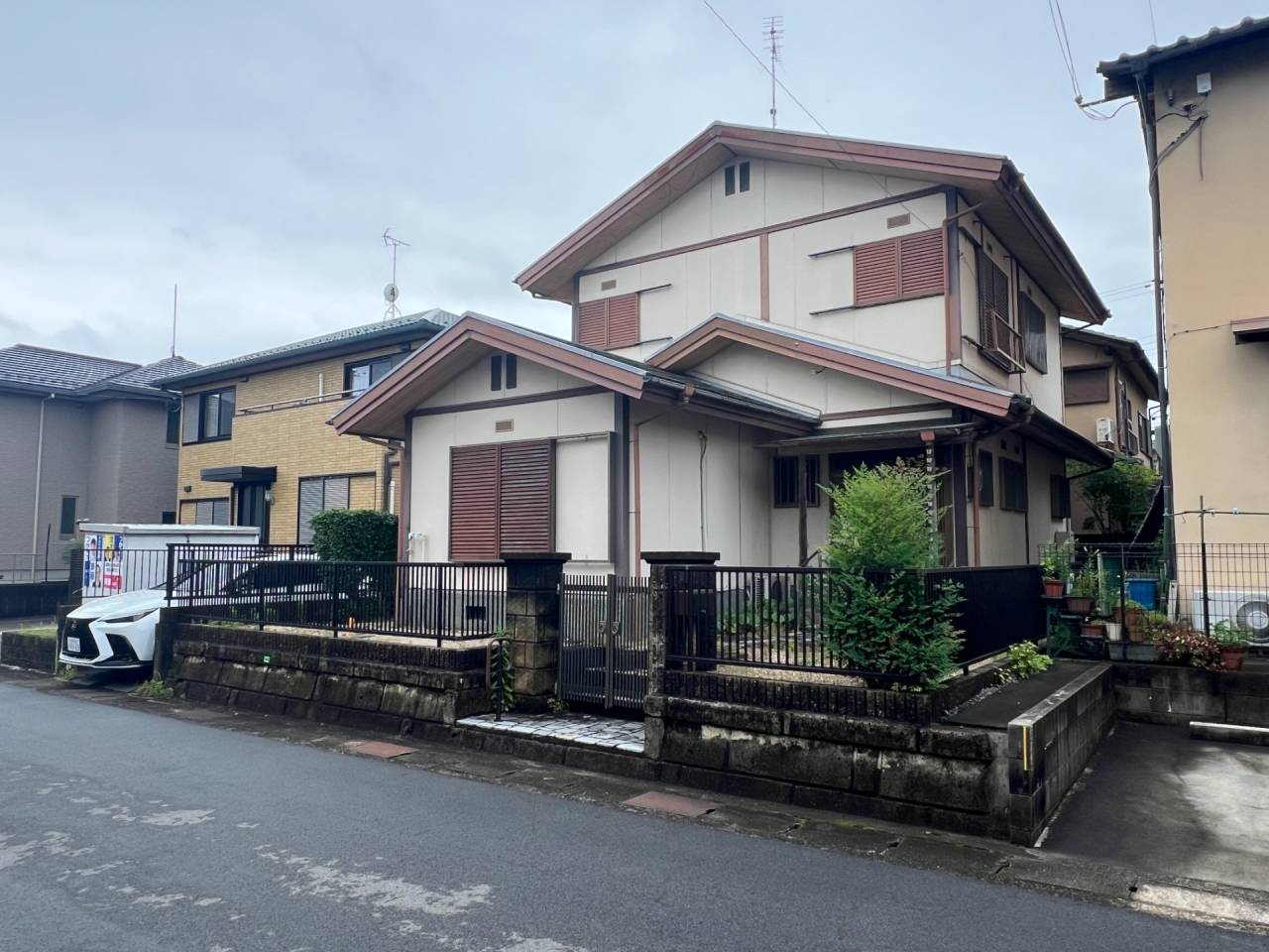 草津市古家付き土地